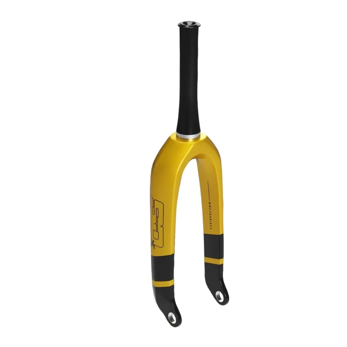 SD Carbon Fork V2 Pro Tapered, 20 mm Black/Gold